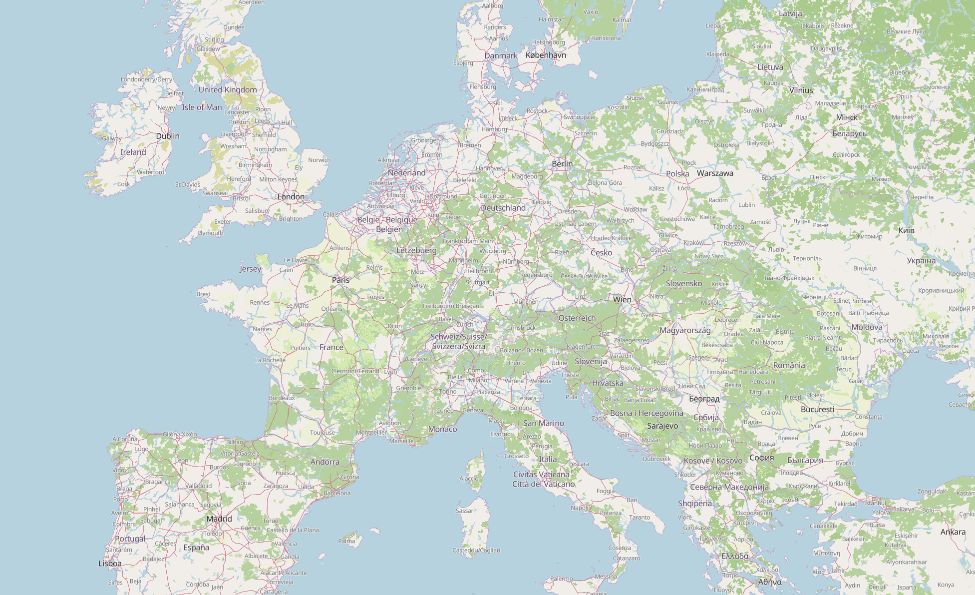 Baremaps Map